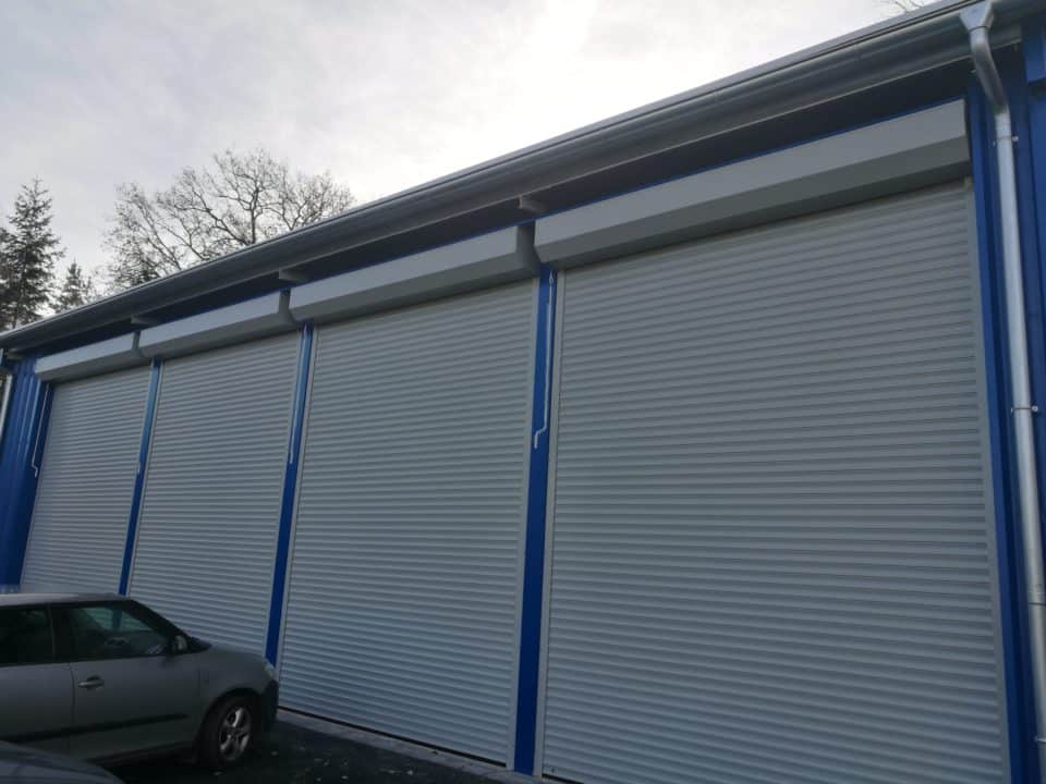 Rolovací vrata – realizace